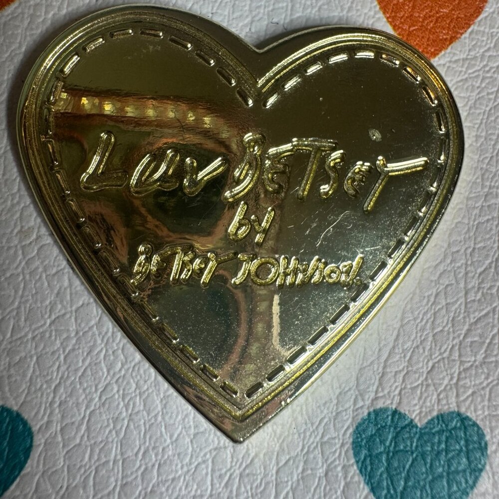 Betsey Johnson Hearts Backpack - Picture 2 of 4